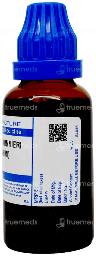 Sbl Bacopa Monnieri Brahmi Q Mother Tincture 30Ml